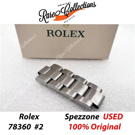 Used Usato Bracciale Bracelet Rolex 78360 .2 